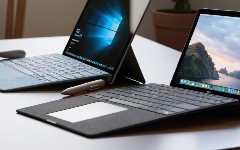 Microsoft Surface Pro 9 vs. MacBook Air M2: Which is Better for Web Development and Programming?